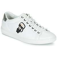 Karl Lagerfeld  Nízke tenisky KUPSOLE II KARL IKONIC LO LACE  Biela