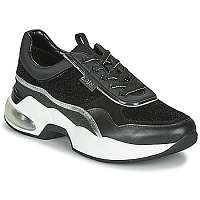 Karl Lagerfeld Nízke tenisky VENTURA LAZARE VELVET LACE Čierna