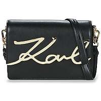Karl Lagerfeld  Tašky cez rameno K/SIGNATURE SHOULDERBAG  Čierna
