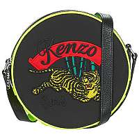 Kenzo  Tašky cez rameno SMALL ROUND CROSSBODY  Čierna