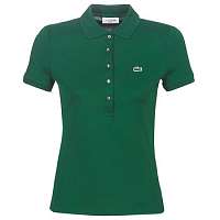 Lacoste  Polokošele s krátkym rukávom PF7845 SLIM  Zelená