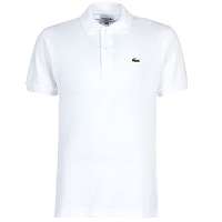 Lacoste  Polokošele s krátkym rukávom POLO L12 12 REGULAR  Biela