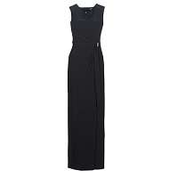 Lauren Ralph Lauren  Dlhé šaty CAP SLEEVE JERSEY EVENING DRESS  Čierna