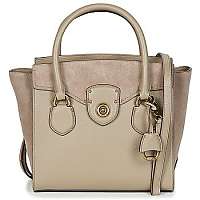Lauren Ralph Lauren  Kabelky MILBROOK SATCHEL MEDIUM  Béžová