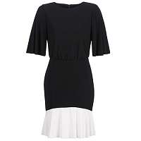 Lauren Ralph Lauren  Krátke šaty ELBOW SLEEVE DAY DRESS  Čierna