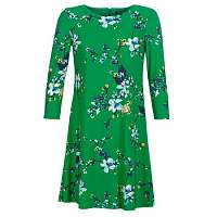 Lauren Ralph Lauren  Krátke šaty FLORAL PRINT-3/4 SLEEVE-JERSEY DAY DRESS  Zelená