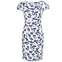 Lauren Ralph Lauren  Krátke šaty SHORT SLEEVE JERSEY DAY DRESS  Biela