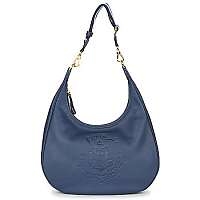 Lauren Ralph Lauren  Tašky cez rameno HUNTLEY HOBO  Modrá