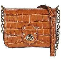 Lauren Ralph Lauren  Tašky cez rameno MILBROOK CHAIN CROSSBODY  Hnedá