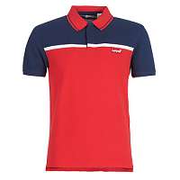Levis  Polokošele s krátkym rukávom SS MODERN HM POLO  Červená