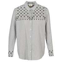 Maison Scotch  Košele a blúzky BUTTON UP SHIRT WITH BANDANA PRINT  