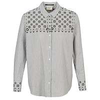 Maison Scotch  Košele a blúzky BUTTON UP SHIRT WITH BANDANA PRINT