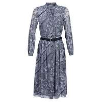 MICHAEL Michael Kors  Dlhé šaty ORNATE PAISLY SLIP DR  Modrá