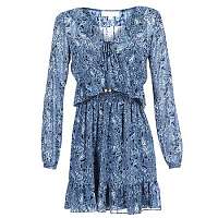 MICHAEL Michael Kors  Krátke šaty RFL SMOCKED MINI DRS  Modrá