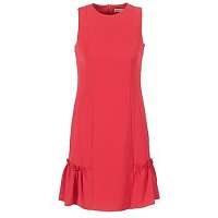 MICHAEL Michael Kors  Krátke šaty SLEEVESLESS RUFFLE DRS  Červená
