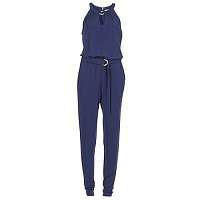 MICHAEL Michael Kors  Módne overaly ELEV RING NECK JUMPSUIT  Modrá