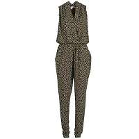 MICHAEL Michael Kors  Módne overaly LEO SL BELT JUMPSUIT  Čierna