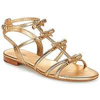 MICHAEL Michael Kors  Sandále VERONICA FLAT SANDAL  Zlatá