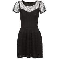 Morgan  Krátke šaty RALY  Čierna