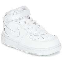 Nike  Členkové tenisky AIR FORCE 1 MID TODDLER  Biela