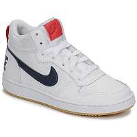 Nike  Členkové tenisky COURT BOROUGH MID GRADE SCHOOL  Biela