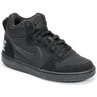 Nike  Členkové tenisky COURT BOROUGH MID GRADE SCHOOL  Čierna