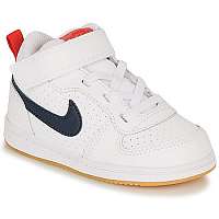 Nike  Členkové tenisky COURT BOROUGH MID TODDLER  Biela