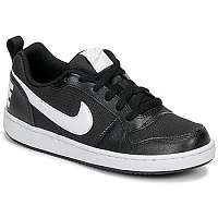 Nike  Nízke tenisky COURT BOROUGH LOW PE GRADE SCHOOL  Čierna
