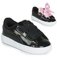 Puma  Nízke tenisky INF BASKET HEART PATENT.BL  Čierna