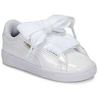 Puma  Nízke tenisky INF BASKET HEART PATENT.WH  Biela