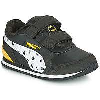 Puma  Nízke tenisky INF JL ST RUNNER V2 V.BATMAN  Čierna
