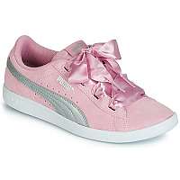 Puma  Nízke tenisky JR PUMA VIKKY RIBBON.LILAC  Ružová