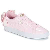 Puma  Nízke tenisky WN SUEDE BOW PATENT.CRADLE  Ružová