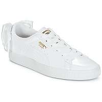 Puma Nízke tenisky WN SUEDE BOW PATENT.WHITE Biela