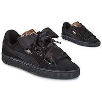 Puma  Nízke tenisky WN SUEDE HEART ARTICA.BLAC  Čierna