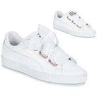 Puma Nízke tenisky WN SUEDE HEART LEATHER.WHI Biela