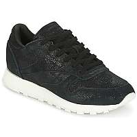 Reebok Classic  Nízke tenisky CLASSIC LEATHER SHIMMER  Čierna