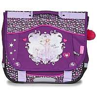 Rentrée des classes Školské tašky a aktovky BELLA SARA CARTABLE CM Fialová