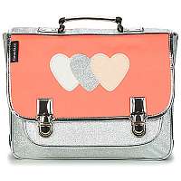 Rentrée des classes Školské tašky a aktovky CARAMEL CIE COEUR CARTABLE CM Strieborná