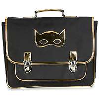 Rentrée des classes Školské tašky a aktovky CARAMEL CIE MASQUE CARTABLE CM Čierna