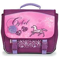 Rentrée des classes Školské tašky a aktovky CYBEL CARTABLE CM Ružová