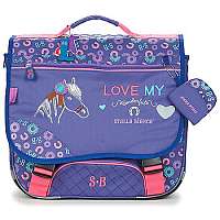 Rentrée des classes Školské tašky a aktovky STALLA BIANCA CARTABLE CM Fialová