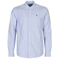 Scotch   Soda  Košele s dlhým rukávom NOS OXFORD SHIRT RELAXED FIT BUTTON DOWN COLLAR  Modrá