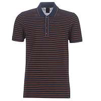 Scotch   Soda  Polokošele s krátkym rukávom CHIC POLO IN 2- TONE PIQUE QUALITY  Modrá