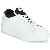 Shabbies  Nízke tenisky SHS0174 SNEAKER SMOOTH LEATHER  Biela