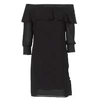 Sisley  Krátke šaty PLOUNU  Čierna