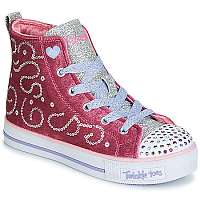 Skechers  Nízke tenisky TWINKLE LITE-VELVETY GLAM  Ružová