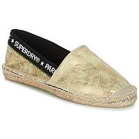 Superdry  Espadrilky ERIN ELASTIC ESPADRILLE  Zlatá