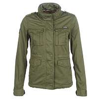 Superdry  Parky AMELIA ROOKIE ICON JACKET  Zelená