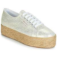 Superga  Nízke tenisky90 JERSEY FROST LAME W  Strieborná